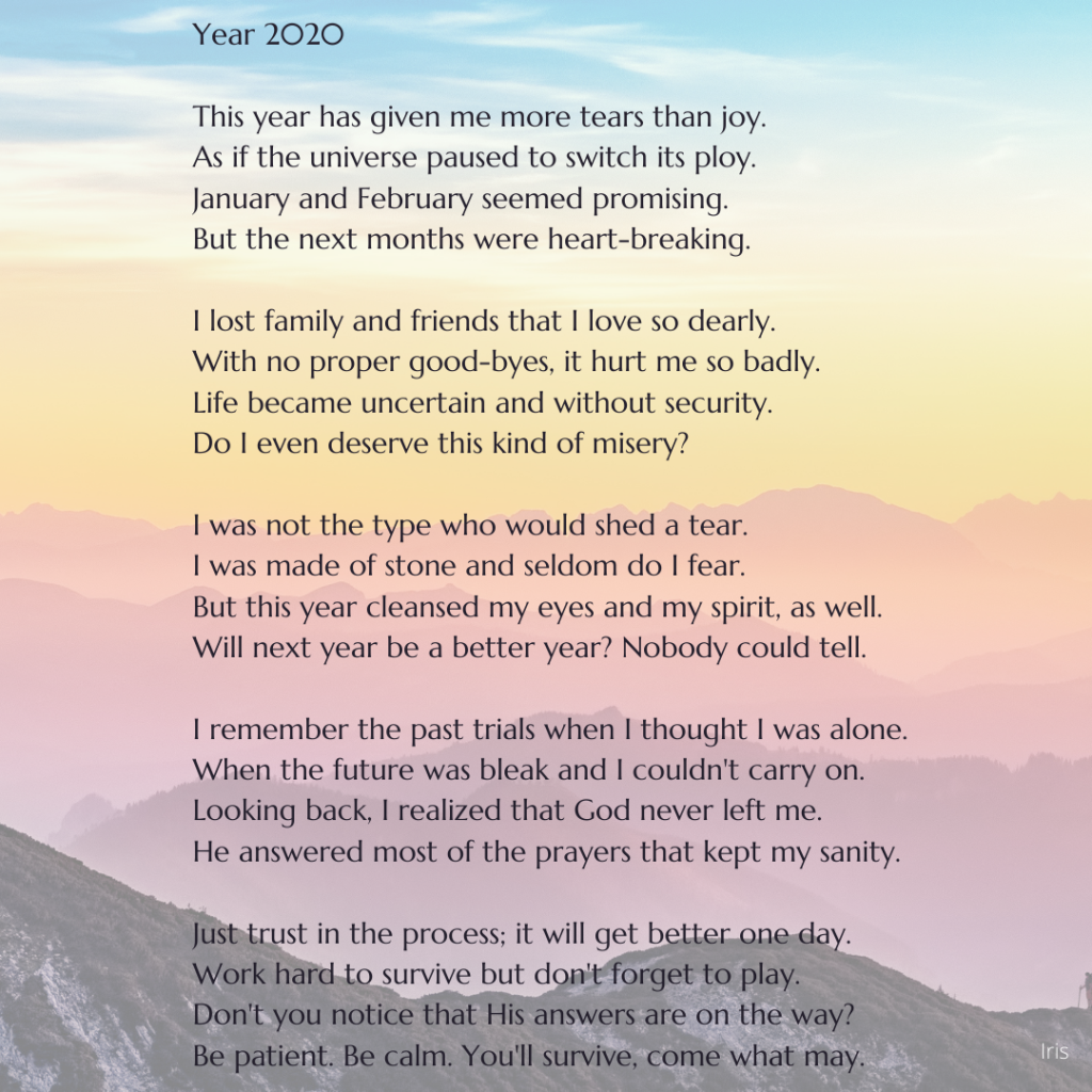 Year 2020 Poem